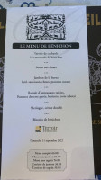 du Gothard menu