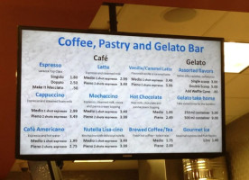 The Italian Store menu