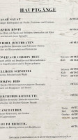 Eintracht menu