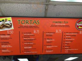 Las Meras Tortas menu