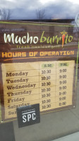 Mucho Burrito Fresh Mexican Grill food