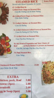 Lynn's Vietnamese menu