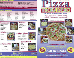 Trokadero Pizza food