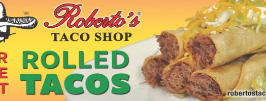 Roberto's Taco Shop food