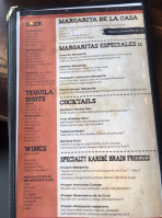 Karibé Mexican Grill menu