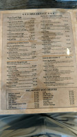 Hydeout Cafe menu