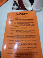 Paninart Gusto&qualita menu