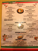 Cielito Lindo menu