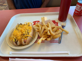 Rudy's Hot Dog food