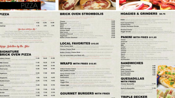 Savas Brick Oven Pizza menu