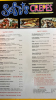 Sofi's Crepes Station North menu