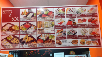 Sushi Plus menu