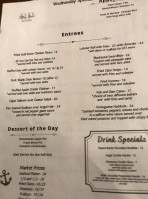 Blue Point menu