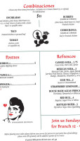 El Azteca 15 menu