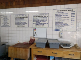 Ben's Meats And Deli menu