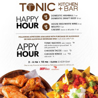 Tonic Kitchen food