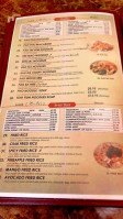 Sawadee Thai menu