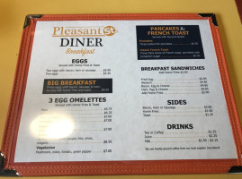 Pleasant Street Diner menu