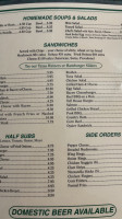 Masser Toll House Inn menu