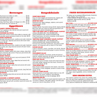 Thai Bistro (fletcher Ave) menu