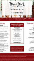 Texas De Brazil A Hartford menu