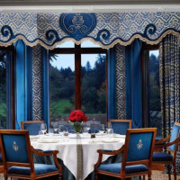 George V at Ashford Castle food