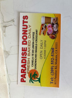 Paradise Donuts Sandwiches food