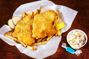 Mac's Fish Chips Strips food