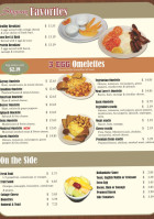 Skyway Diner menu