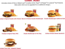 Freddy's Frozen Custard Steakburgers food