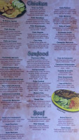 El Rebozo Mexican menu