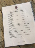 Rails End Beer Company menu