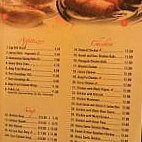 Kings Garden Restaurant menu