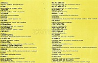 PH Pizza menu