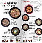 Sukiya Gyu-Don food