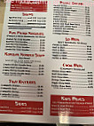 Golden Taipei menu