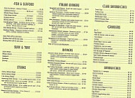 Countryside Bakery menu