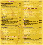 Royal India menu