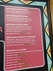 Cucas Cabana menu