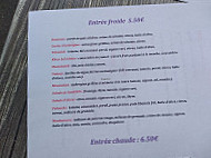 Les Soeurs Syrienne, Rouen menu