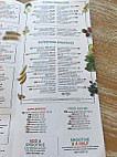 Tropical Smoothie Cafe menu