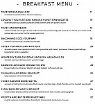 Delfina's Bistro menu