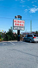 Hursey's -b-q outside