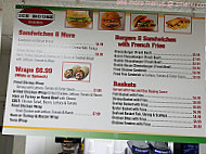 Ice House Foods menu