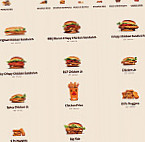 Burger King menu