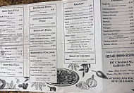 Mazz's Pizza Plus menu