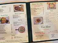 Fiona's Family menu