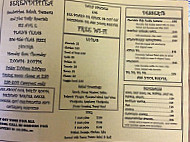 Serendipitea-tea Room menu