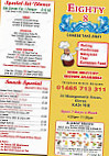 88 Chinese Take Away Girvan menu