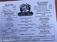 Leslie's Charbroil Grill menu